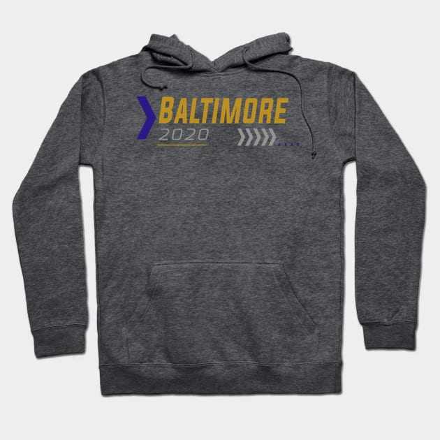 Baltimore Football Team Hoodie by igzine